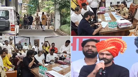 Amit Thackeray : Amit Thackeray's Show of Strength in Nerul; ...Will Present Himself at the Police Station in the Case Filed