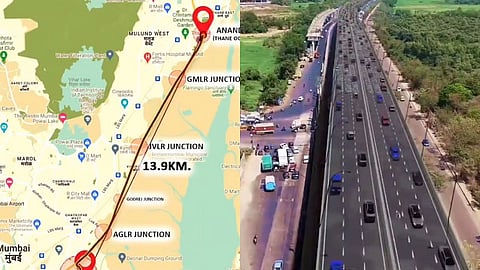 Thane–South Mumbai travel will take only 25–30 minutes, MMRDA has started work on the 13.9 km freeway