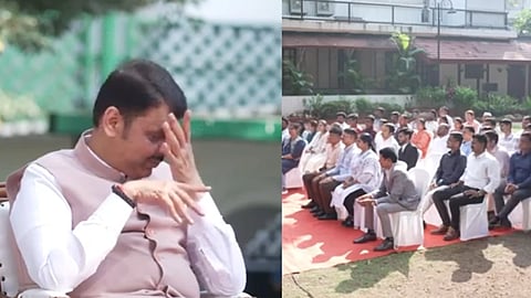 Chief Minister Devendra Fadnavis Becomes Emotional While Interacting with Orphans
