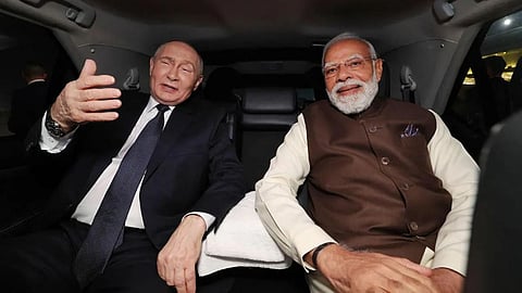 Vladimir Putin visit in india