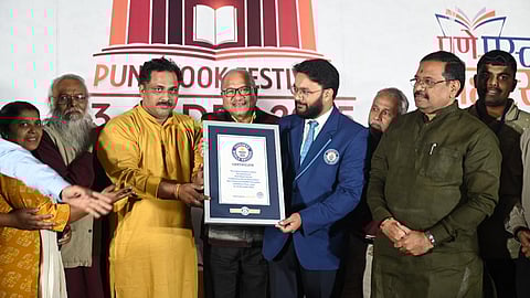 Pune: First World Record at Pune Book Festival; 'Largest Display of Posters' World Record established in Guinness World Records