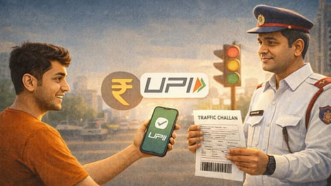 DELHI TRAFFIC CHALLAN PAYMENT GOES DIGITAL WITH UPI VIA BBPS