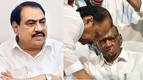 Eknath Khadse Reacts to NCP’s Decision to Contest Together in Pune