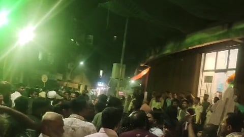 Thane: Tension as leaders from both NCP factions face off in Rabodi area 