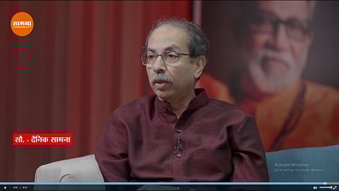 Uddhav Thackeray : 'House of cards will collapse', Uddhav Thackeray made a big claim about BJP during the interview