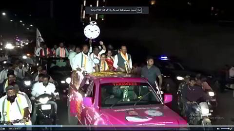 Ajit Pawar : Stormy Roadshow in BJP's Stronghold; Political Stir in Kothrud