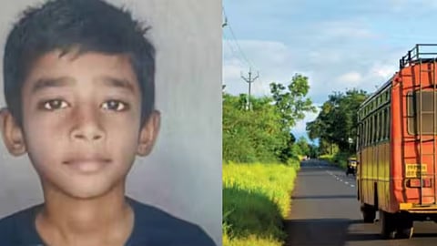 ST conductor dropped a child on the highway, “Dad will pay”! Outrageous incident in Solapur