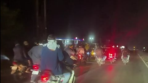 Youth Rioting on Jalgaon Highway in Chhatrapati Sambhajinagar District