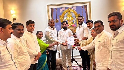 Ulhasnagar: Two Vanchit Councillors  Support to Shiv Sena; Letter Handed to Shinde 