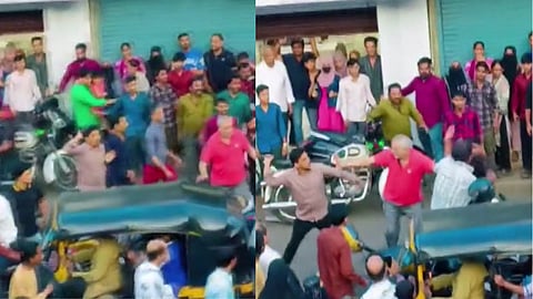 Kurla: Attack on BJP workers by hawkers in Kurla 