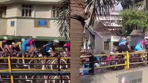 Pune: Accident During Pune Grand Cycle Tour; Cyclists Collide 