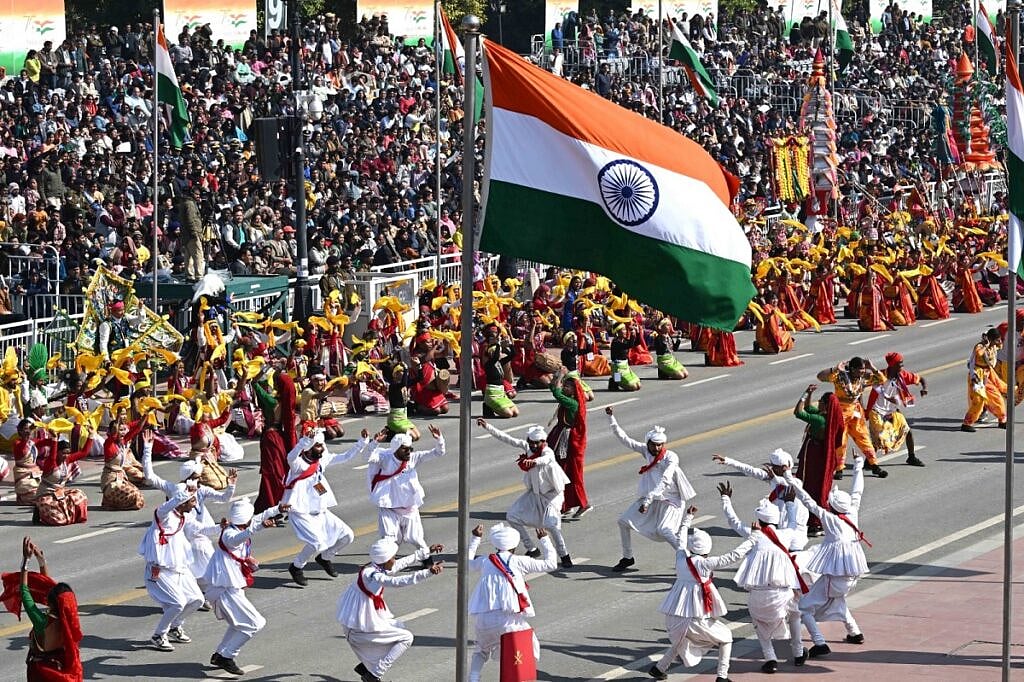 Republic Day celebrations at Kartavya Path, near India Gate 