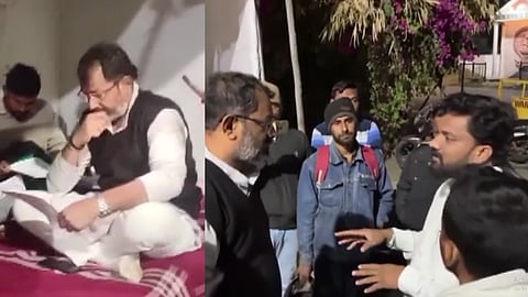 Sevagram Employees Launch Hunger Strike in Wardha 