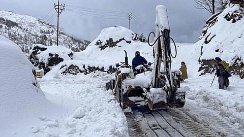 Srinagar Snowfall