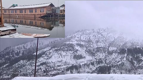 Heavy snowfall in Srinagar and Kashmir; flight services and road traffic disrupted