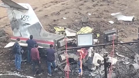 Baramati: NDRF Team from Pune Arrives as Plane Crash Investigation Underway