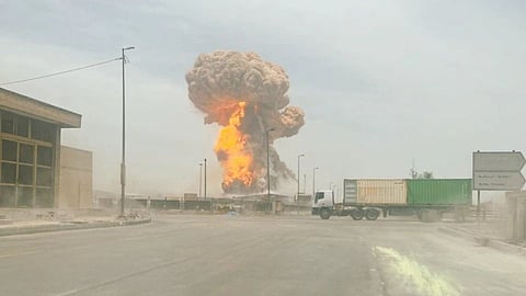 Blast in Iran