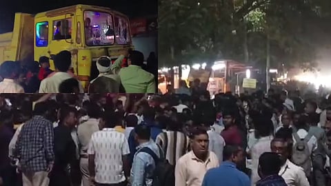 Terrible Accident in Jalgaon: Speeding Dumper Hits man