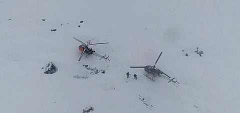 Stranded IAF crew rescued from icy heights in North Sikkim
