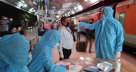 First train of stranded people from Delhi arrives in Assam