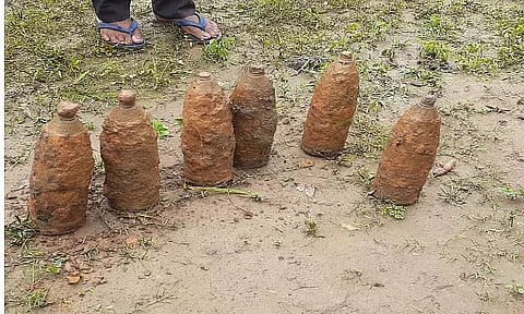 Slice of history: Six live mortar shells believed to be from World War-II period recovered