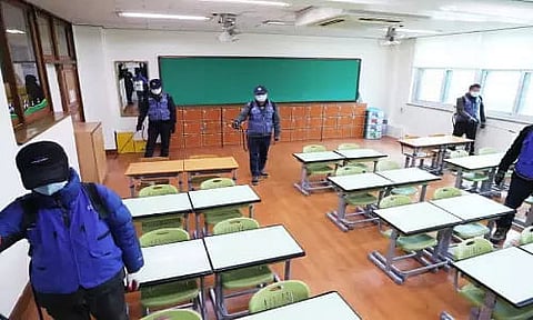 South Korean school shuts after student tests COVID-19 positive