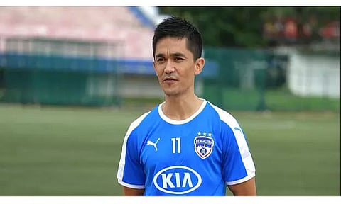 Sunil Chhetri named brand ambassador of Twelfth Man fantasy football