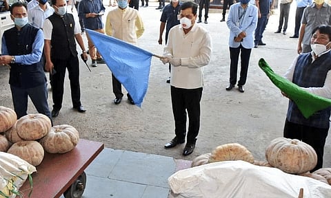 Assam ships off batch of homegrown pumpkins to Dubai amid lockdown