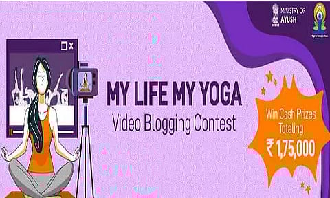 Ministry of AYUSH launches international video blog competition 'My Life My Yoga'