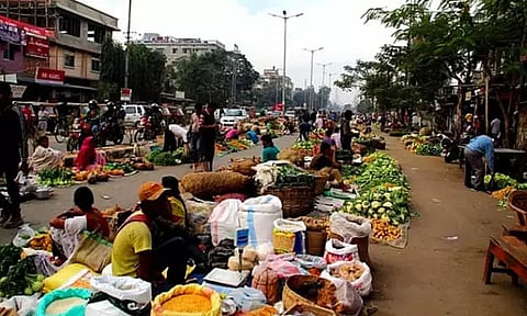Beltola weekly market closed in view of the spike in COVID-19 cases