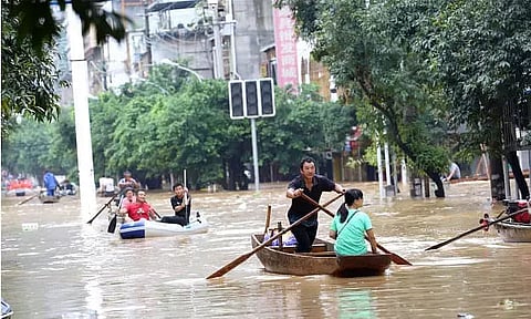 China raises flood response to second-highest level
