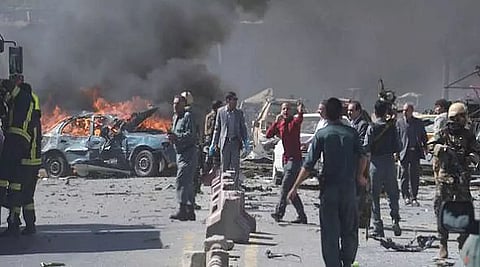 Twin blasts in Kabul