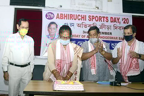 The 37th Abhiruchi Sports Day was celebrated in Guwahati