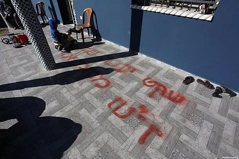 1st lawsuit filed against Israeli settlers for vandalisation