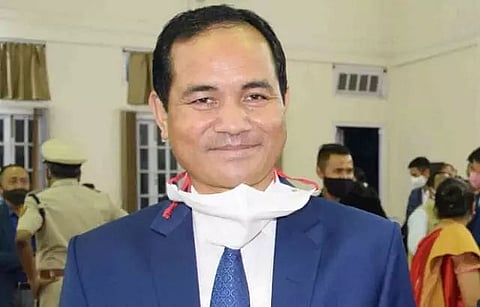 Minister Renikton Lyngdoh Tongkhar inspects Nongrah water supply scheme
