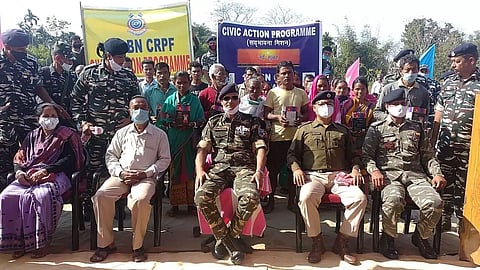 152 Bn CRPF distributes solar lights under civic action programme