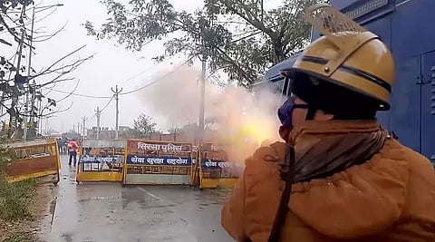 Manohar Lal Khattar's 'Kisan Maha panchayat' venue in Karnal vandalised