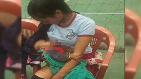Mizoram Athlete Breastfeeding between Games Is the Most Inspiring Pic on Internet