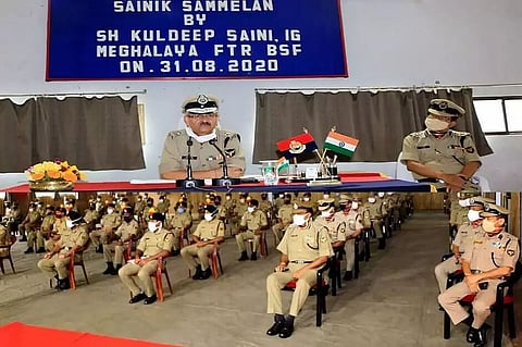 Kuldeep Saini retires as IG BSF Meghalaya after 36 years of service