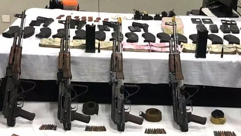 Illegal gun factory unearthed in Munger's Jalkund Pahar