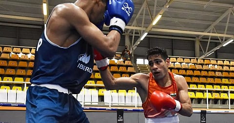 Boxing: Mohammed Hussamuddin reaches semi-finals at Boxam International, Amit Panghal bows out