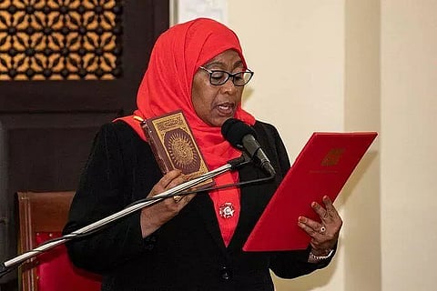 Samia Suluhu Hassan becomes Tanzania's 1st female President
