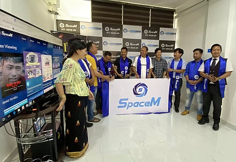 Forest Minister Mama Natung launches OTT platform SpaceM