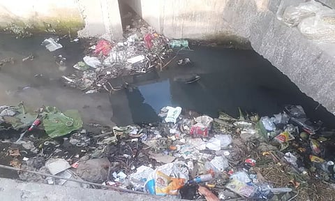 With clogged drains, waterlogging in Guwahati seems certain this monsoon