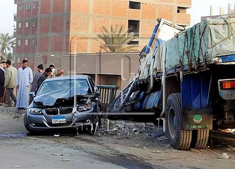 Five people killed in car crash in Egypt