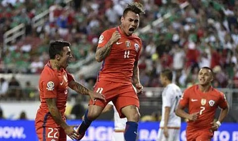 Chile forward Eduardo Vargas eyes Copa America scoring record