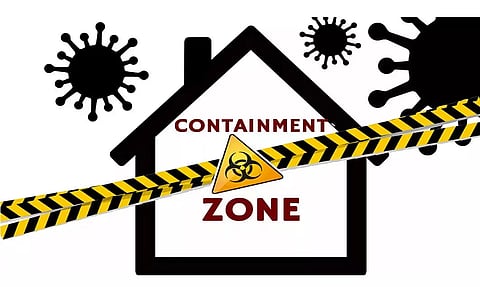 Clash over the barricade in Tripura's containment zone