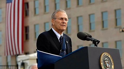 Ex-US Defence Secretary Donald Rumsfeld passes away