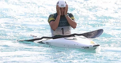 Aussie medalist repaired boat with condoms