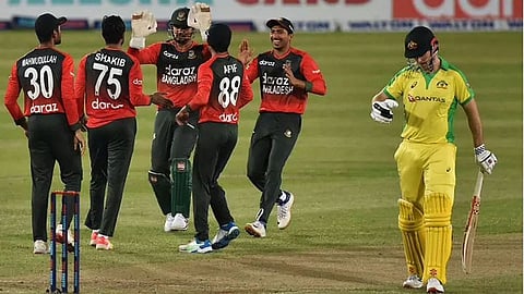 Nasum Ahmed takes 4-19 as Bangladesh stun Australia